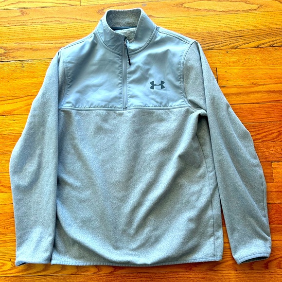 Under Armour Men’s Fleece Size Small. Color Light Gray - Picture 1 of 5